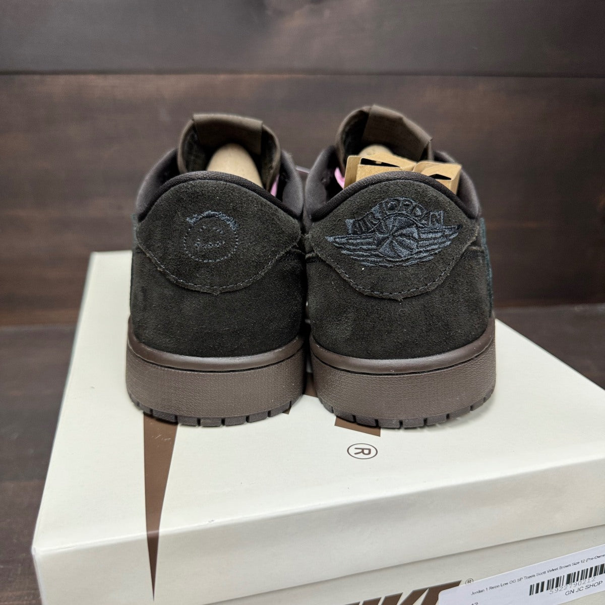 Jordan 1 Retro Low OG SP Travis Scott Velvet Brown - Image 5