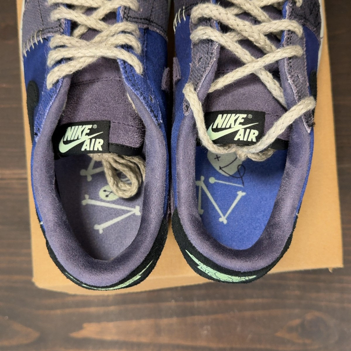Jordan 1 Retro Low OG Zion Williamson Voodoo Alternate Size 8.5 (Pre-Owned) - Image 6