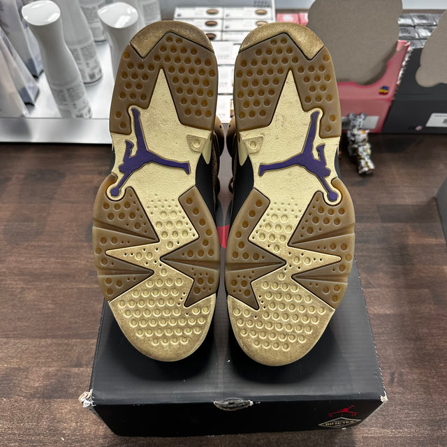 (W) Brown Kelp Gore-Tex Jordan 6 (USED)