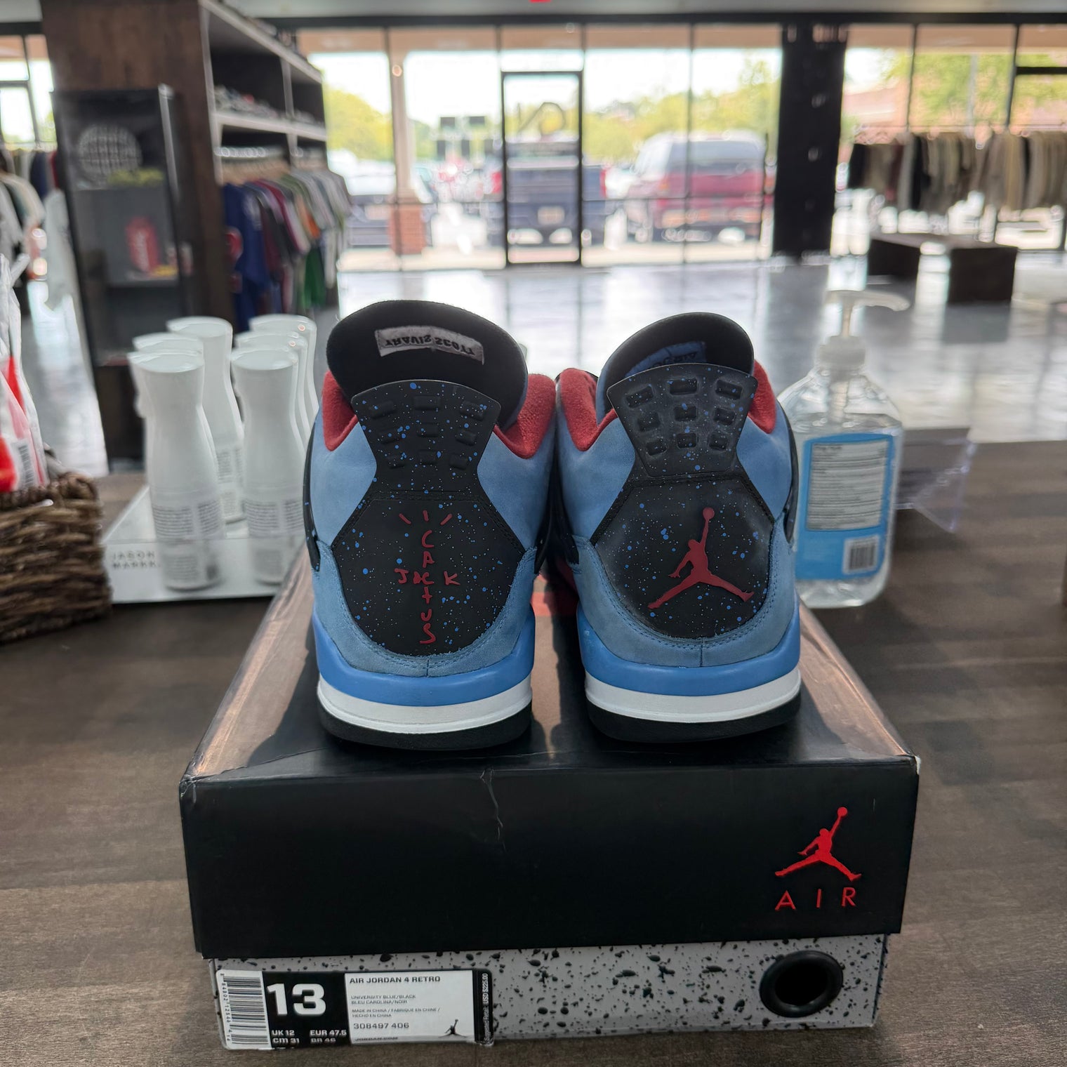 Travis Scott Cactus Jack Jordan 4 Retro (USED)