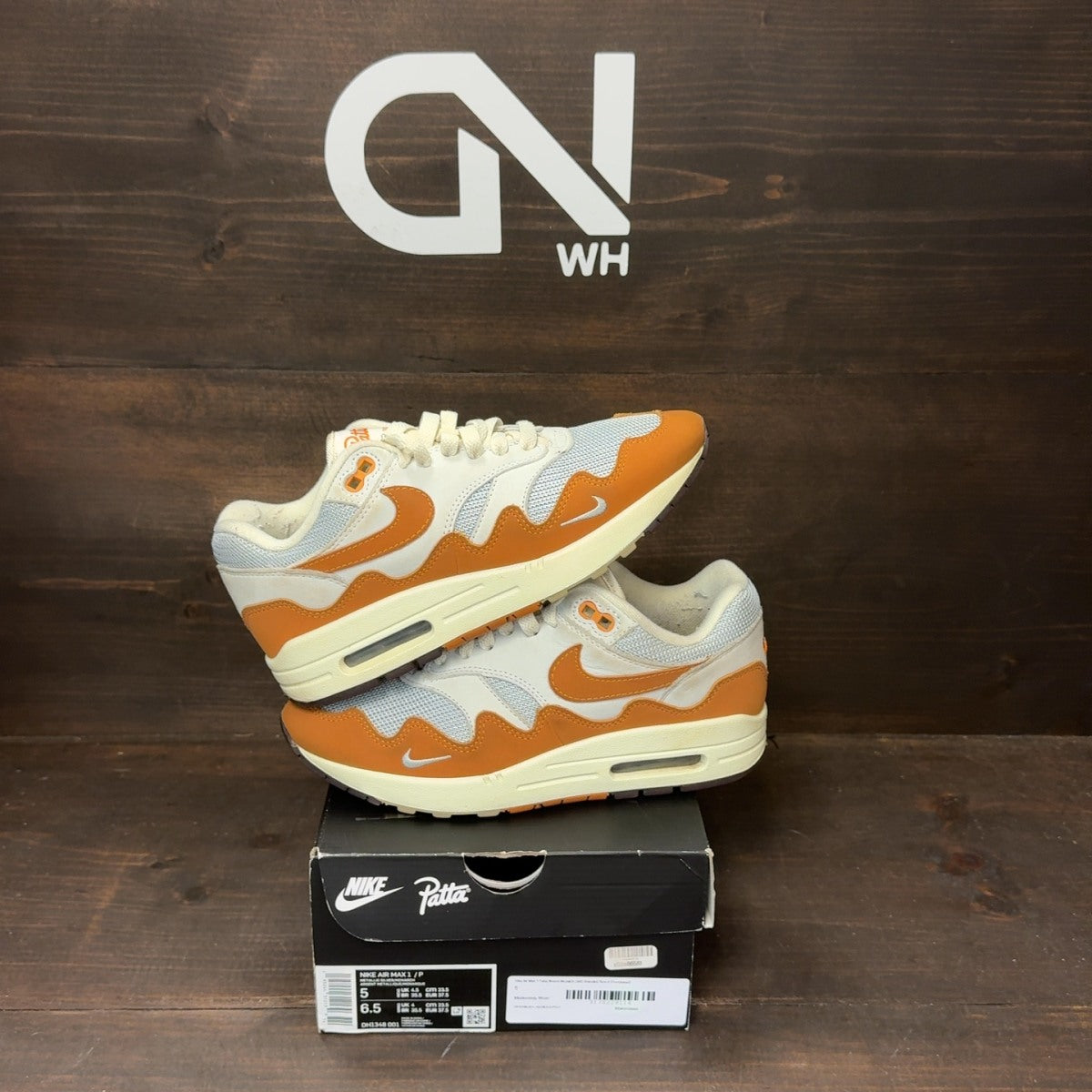 Nike Air Max 1 Patta Waves Monarch (with Bracelet) - Image 1