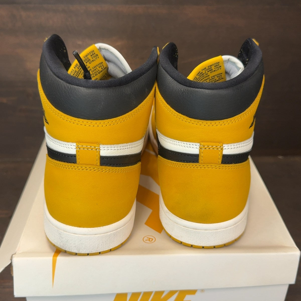 Jordan 1 Retro High OG Yellow Ochre - Image 5