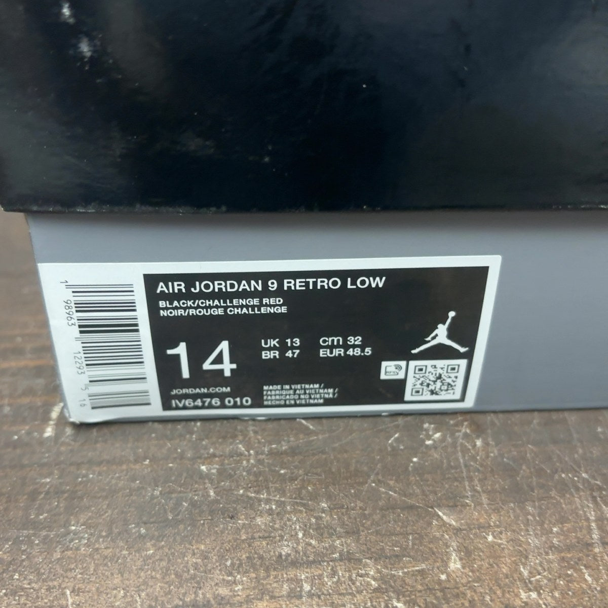 Jordan 9 Retro Low What The Kilroy Size 14 (Pre-Owned)