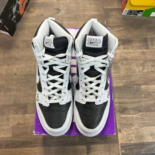 Supreme By Any Means Black Nike SB Dunk High (USED)
