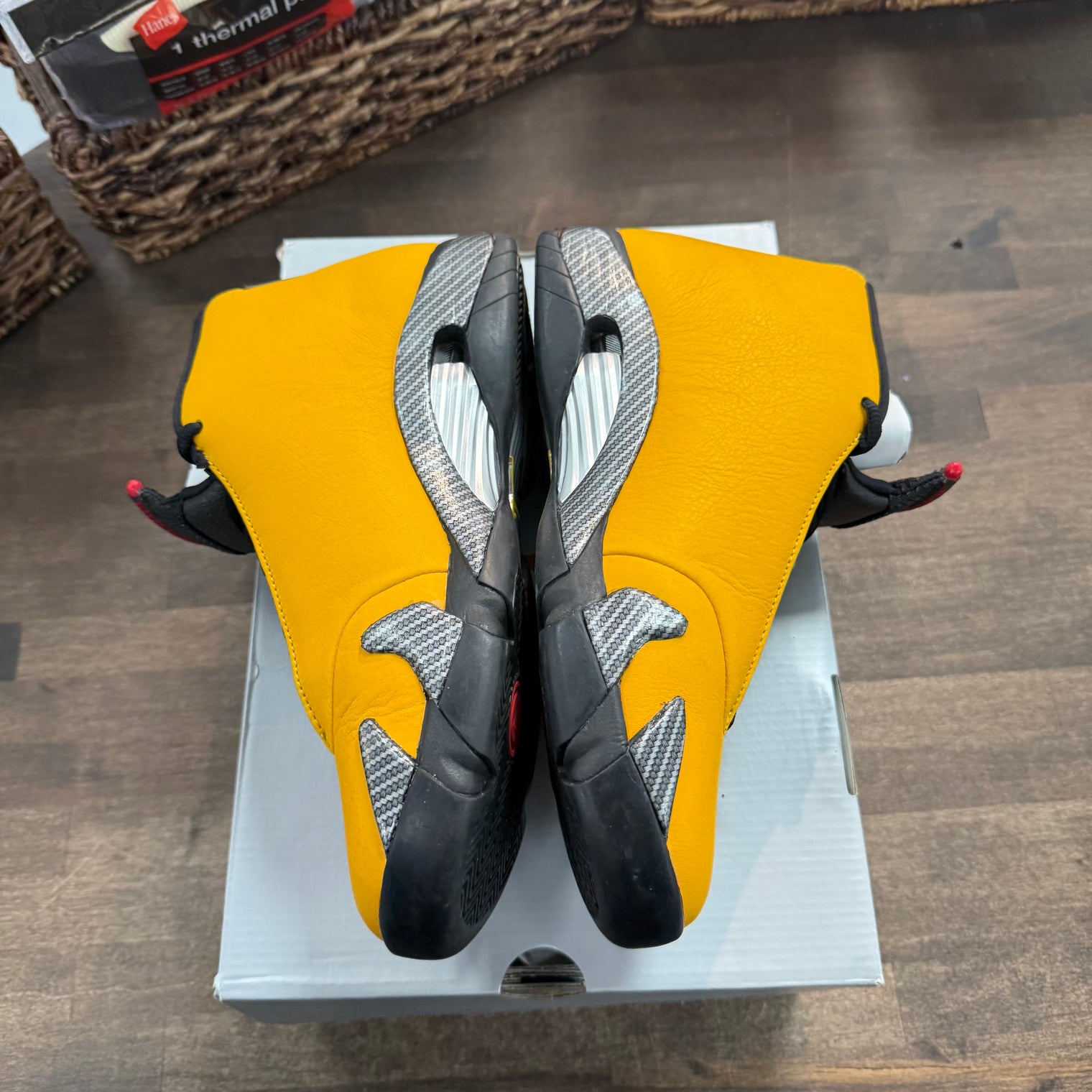 University Gold Jordan 14 Retro (USED)