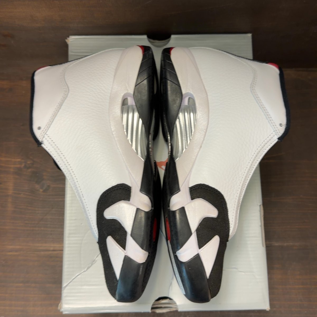 Jordan 14 Retro Black Toe (2024) Size 8 (Pre-Owned) - aux