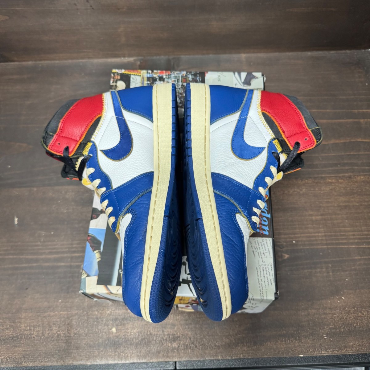 Jordan 1 Retro High Union Los Angeles Storm Blue - Image 4