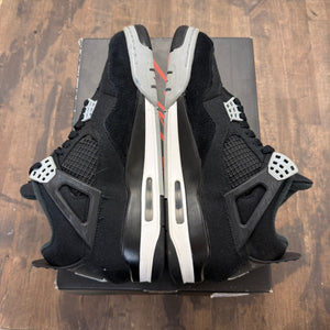 Jordan 4 Retro SE Black Canvas - Image 4