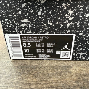 Jordan 4 Retro Military Black - Image 6