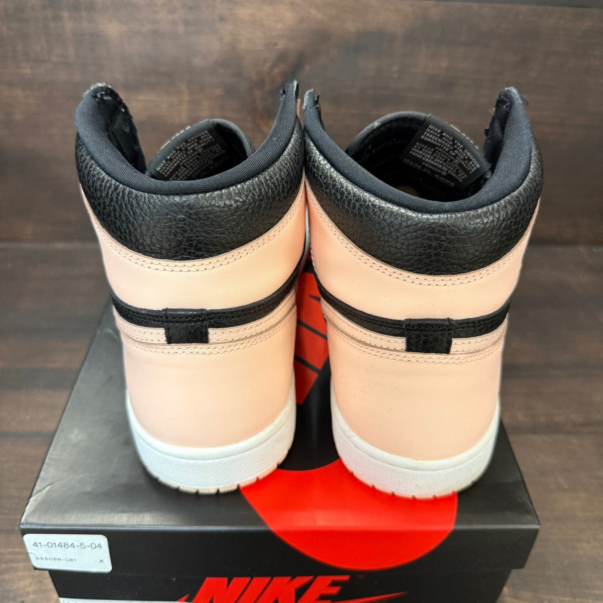 Jordan 1 Retro High Black Crimson Tint - Image 3