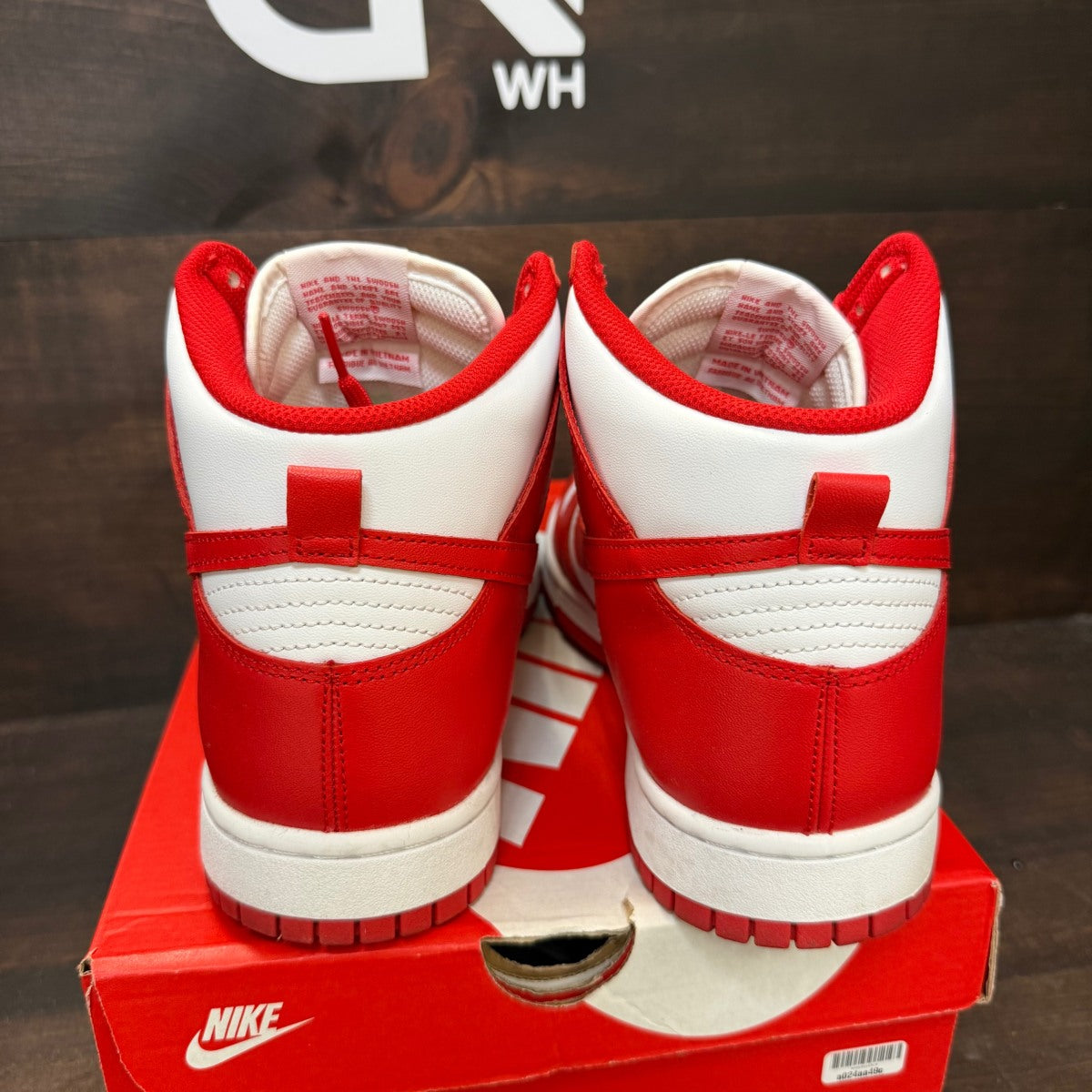 Nike Dunk High Championship White Red - Image 3