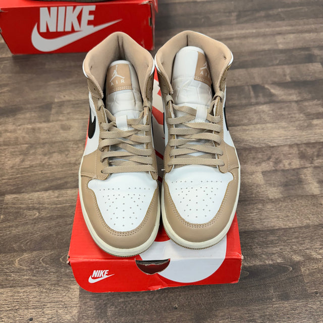 (W) Desert Sail Jordan 1 Mid (USED,Replacement Box)
