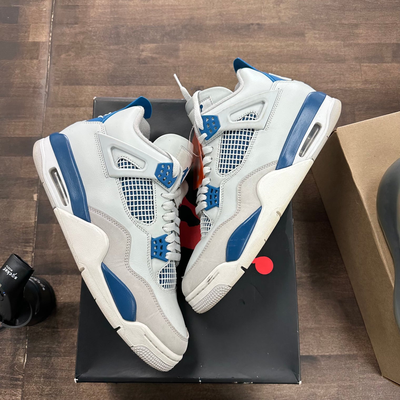 Military Blue Jordan 4 2024 (USED)