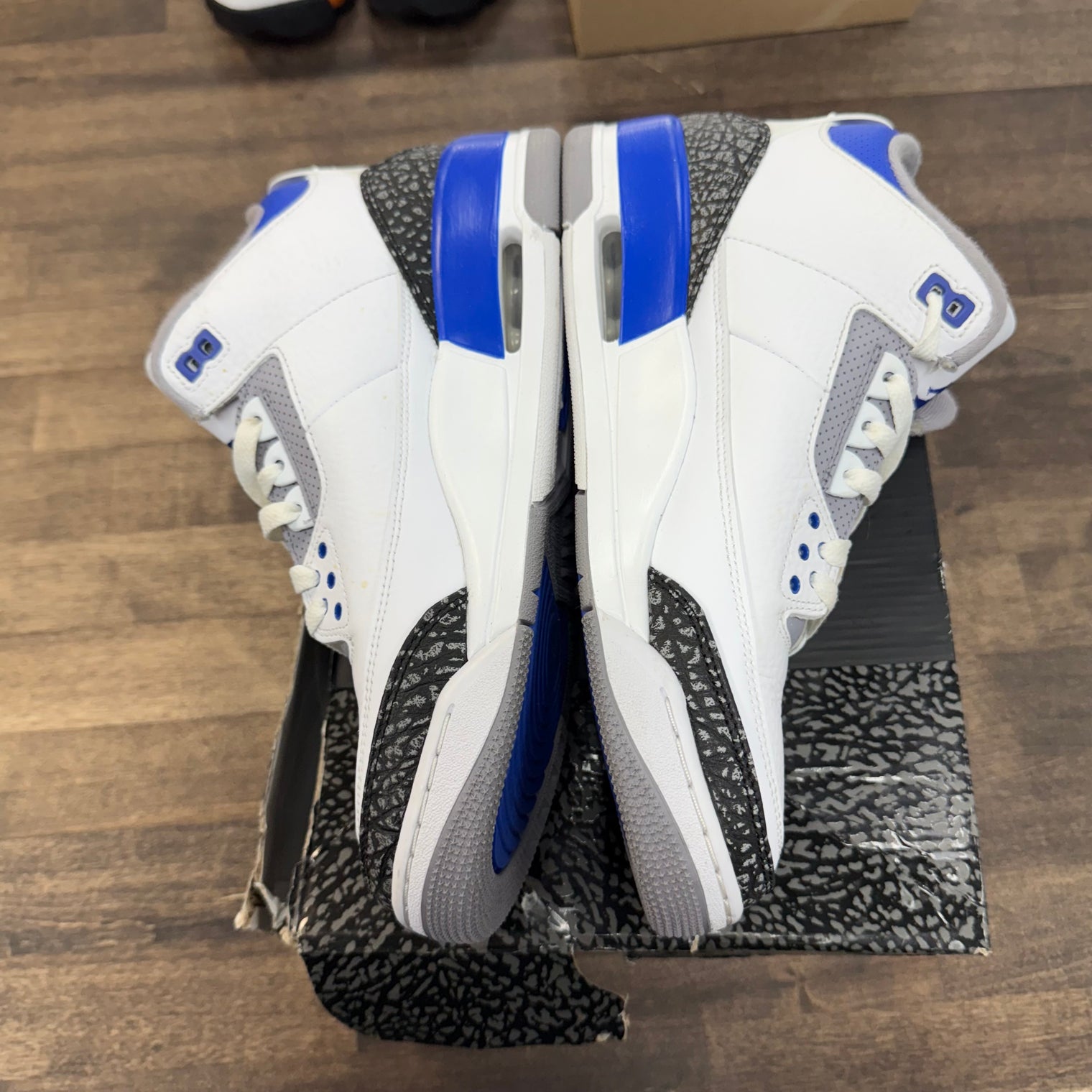 Racer Blue Jordan 3 Retro (USED)