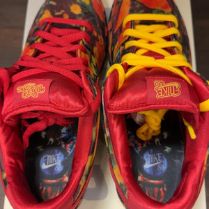 Nike SB Dunk Low The Wizard of Oz Poppy Field Size 10.5 - aux