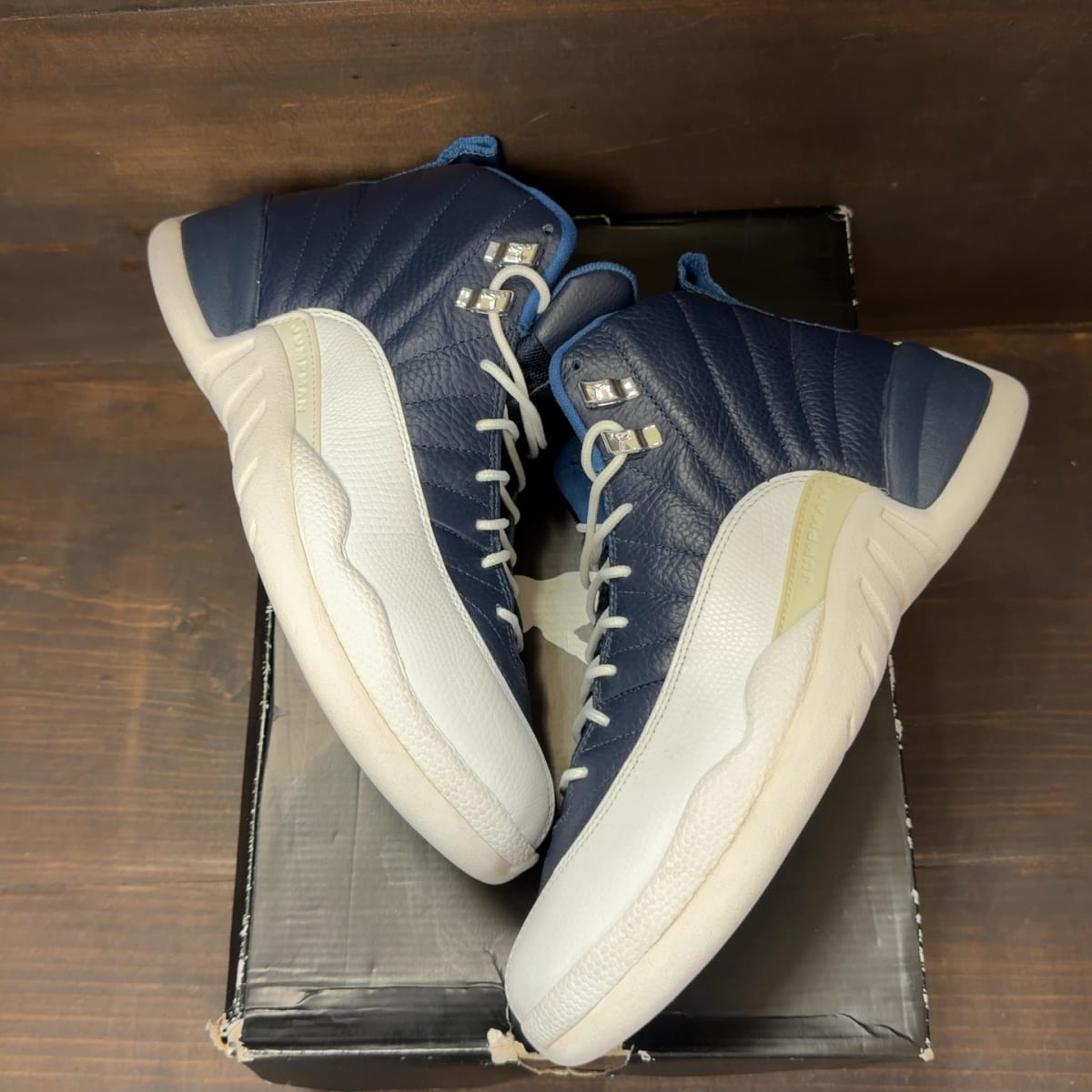 Jordan 12 Retro Obsidian (2012) Size 9.5 (Pre-Owned) - back