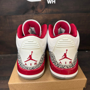 Jordan 3 Retro Cardinal Red Size 11 (Pre-Owned) - Image 4