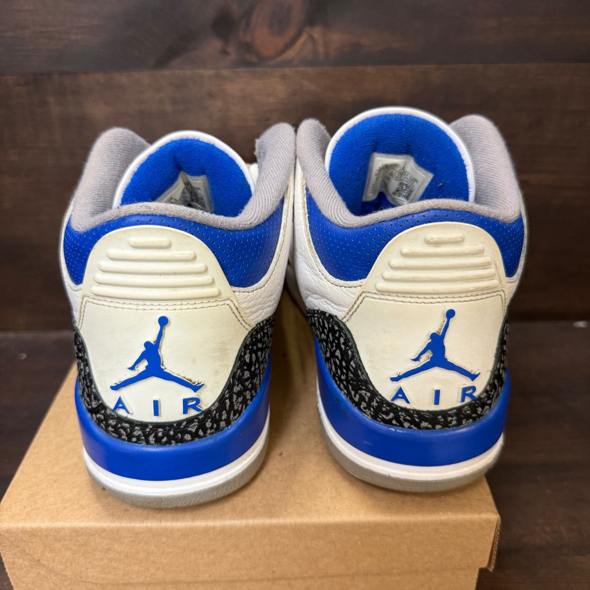 Jordan 3 Retro Racer Blue Size 11.5 (Pre-Owned) - Image 3