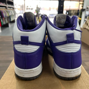 Nike SP Varsity Purple Nike Dunk High (Women's) (USED, No Box) Size 7.5 (Pre-Owned) - Image 4