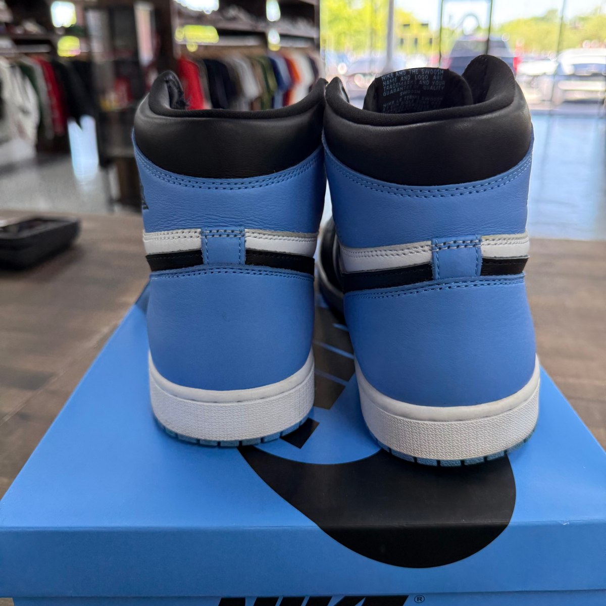 Jordan 1 Retro High OG UNC Toe - Image 4