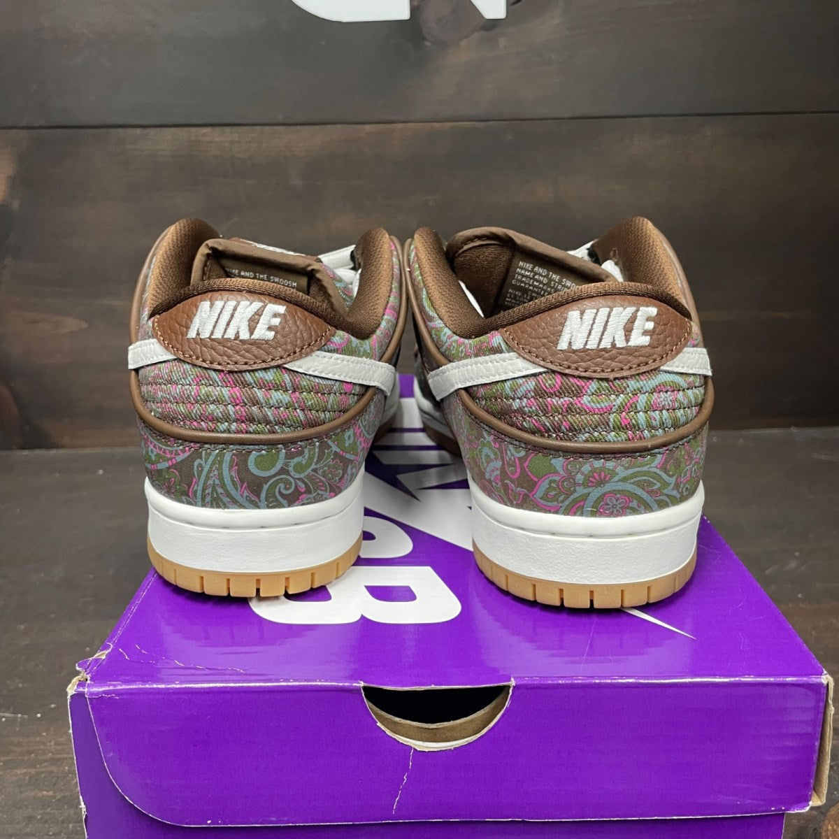 Nike SB Dunk Low Pro Paisley Brown - Image 3