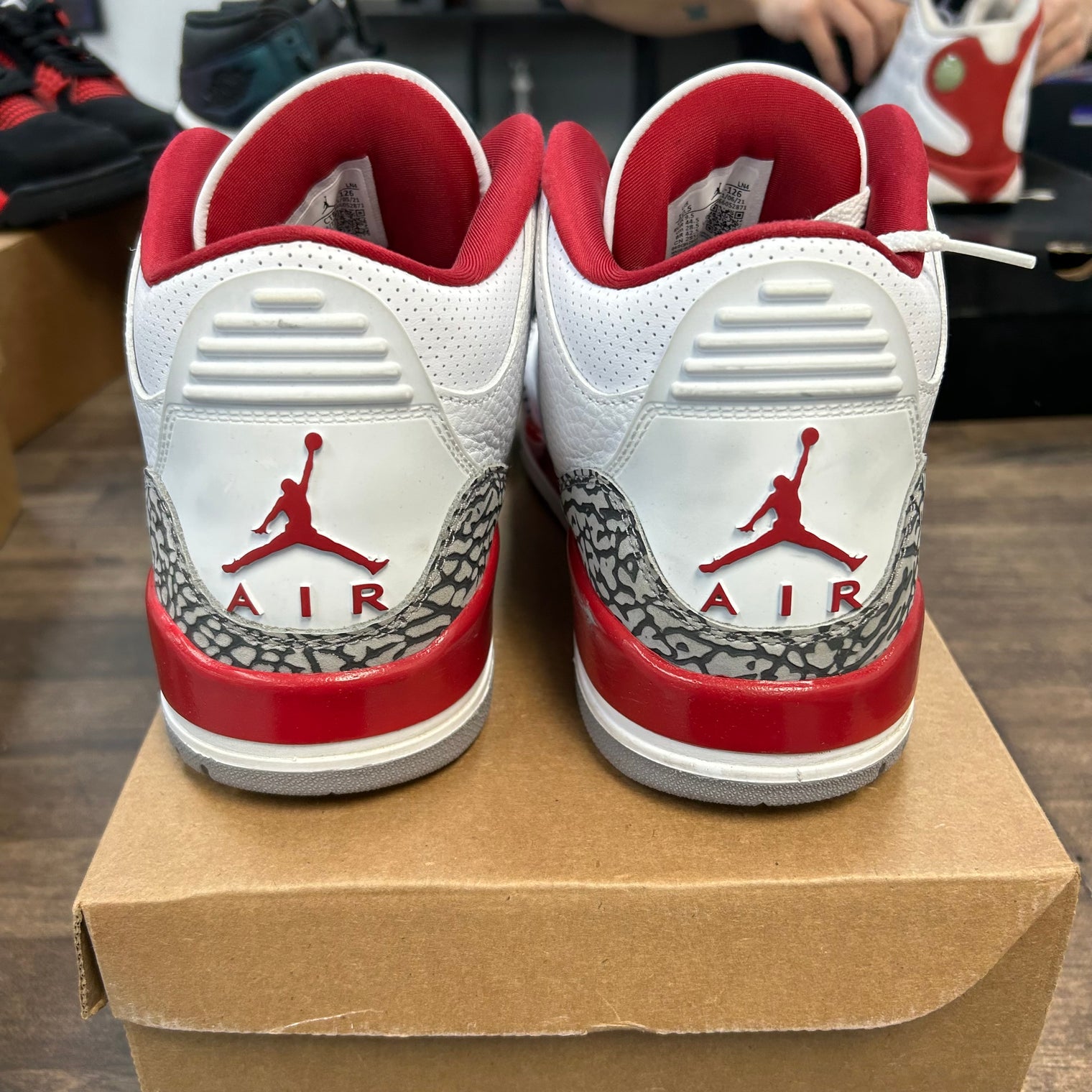 Cardinal Jordan 3 Retro (USED, No box)