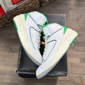 Jordan 2 Retro Lucky Green (GS) - Image 1