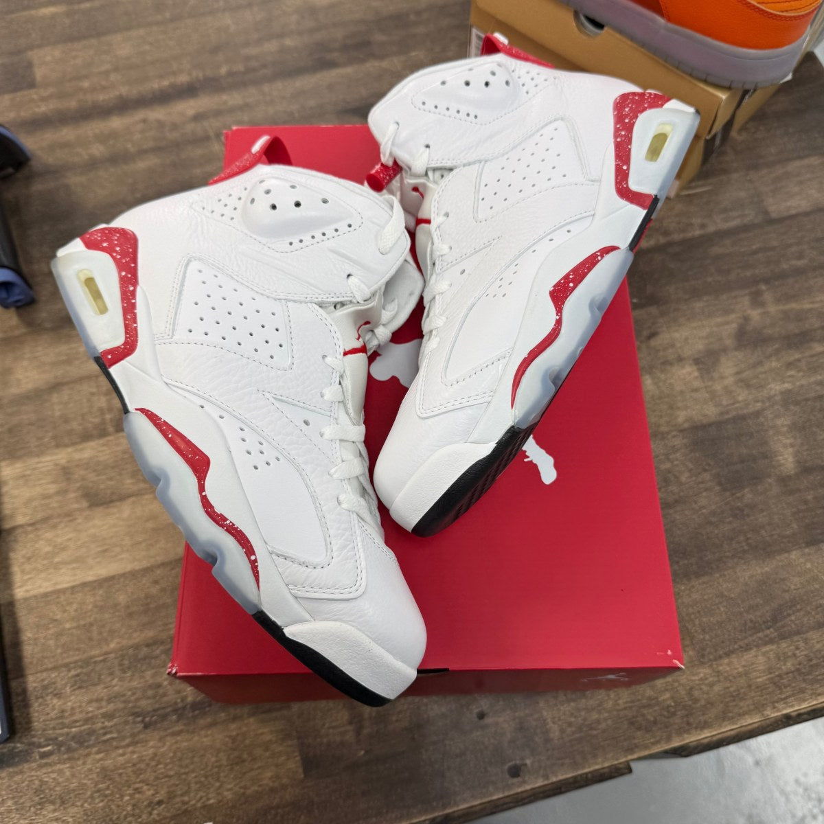 Jordan 6 Retro Red Oreo - Image 1