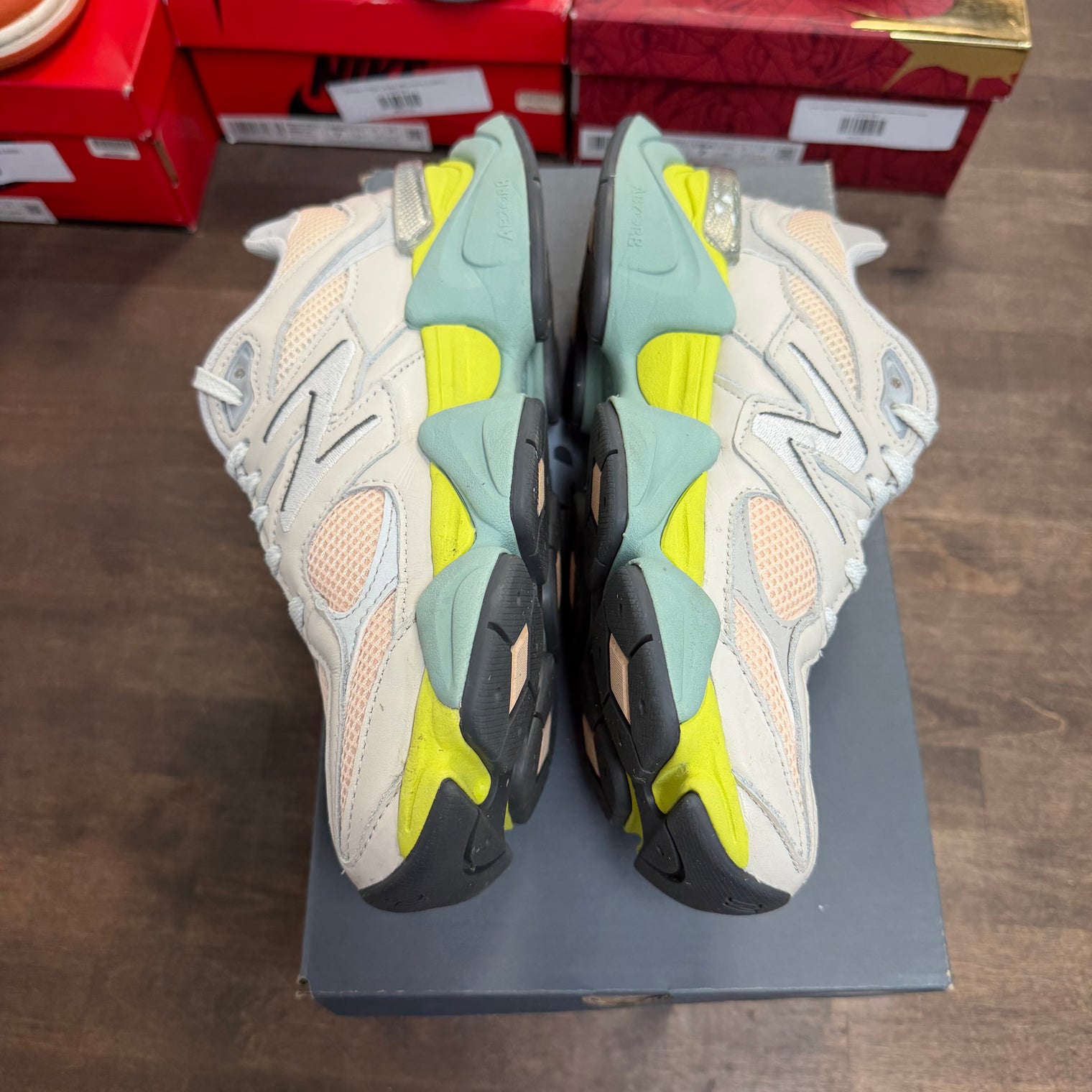 New Balance 9060 Moonbeam Vintage Rose Lime (USED)