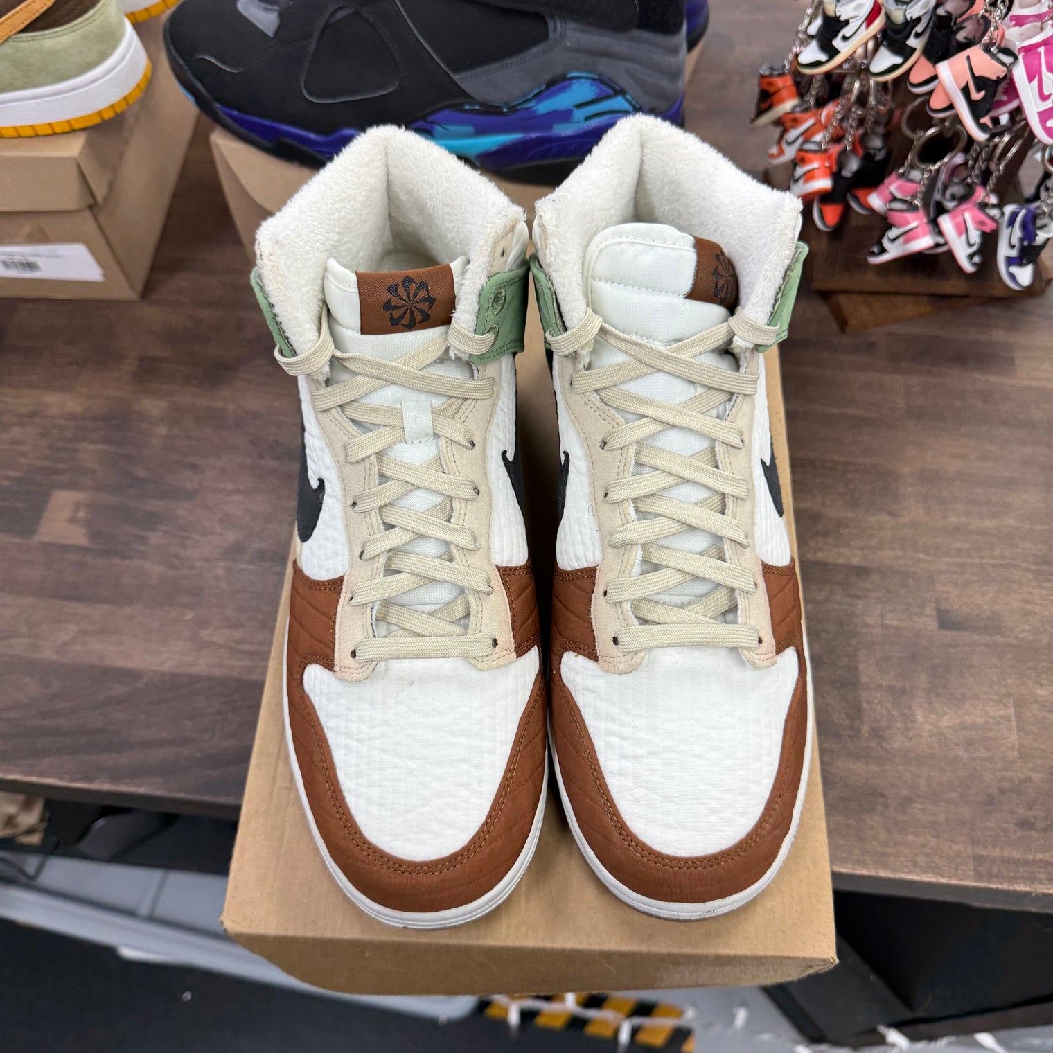 Next Nature Summit White Nike Dunk High (Women's) (USED, No Box)