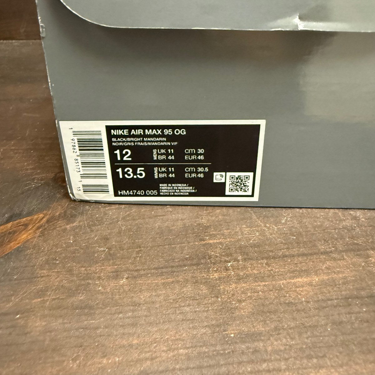 Nike Air Max 95 OG Big Bubble Bright Mandarin (2025) - Image 7
