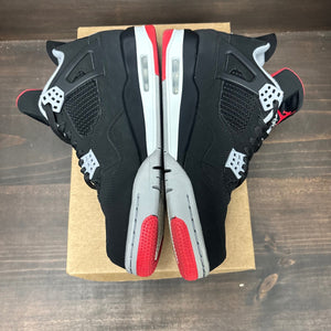 Jordan 4 Retro Bred (2019) Size 11 (Pre-Owned) - Image 4