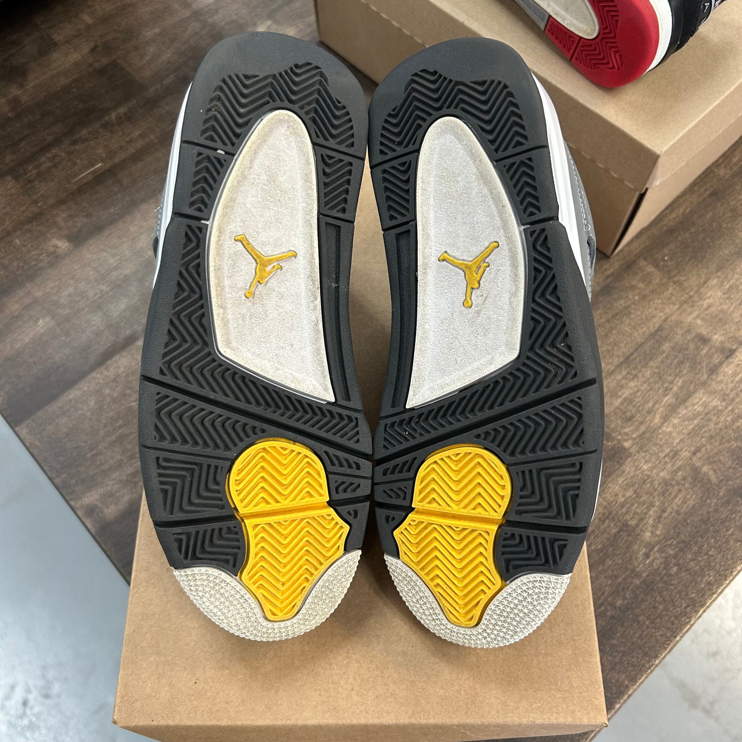 (GS) Cool Grey Jordan 4 Retro (2019) (USED, No Box)