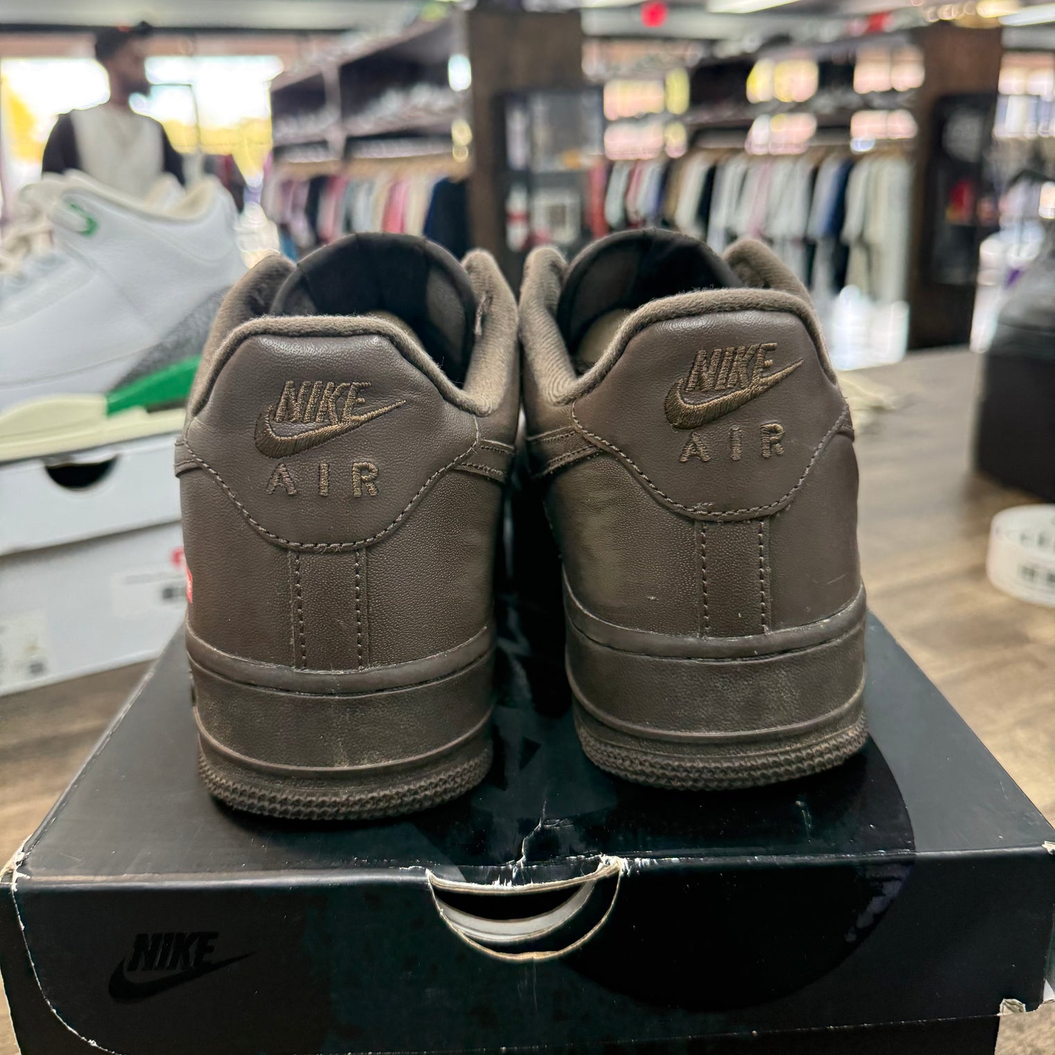 Supreme Baroque Brown Air Force 1 Low (USED)