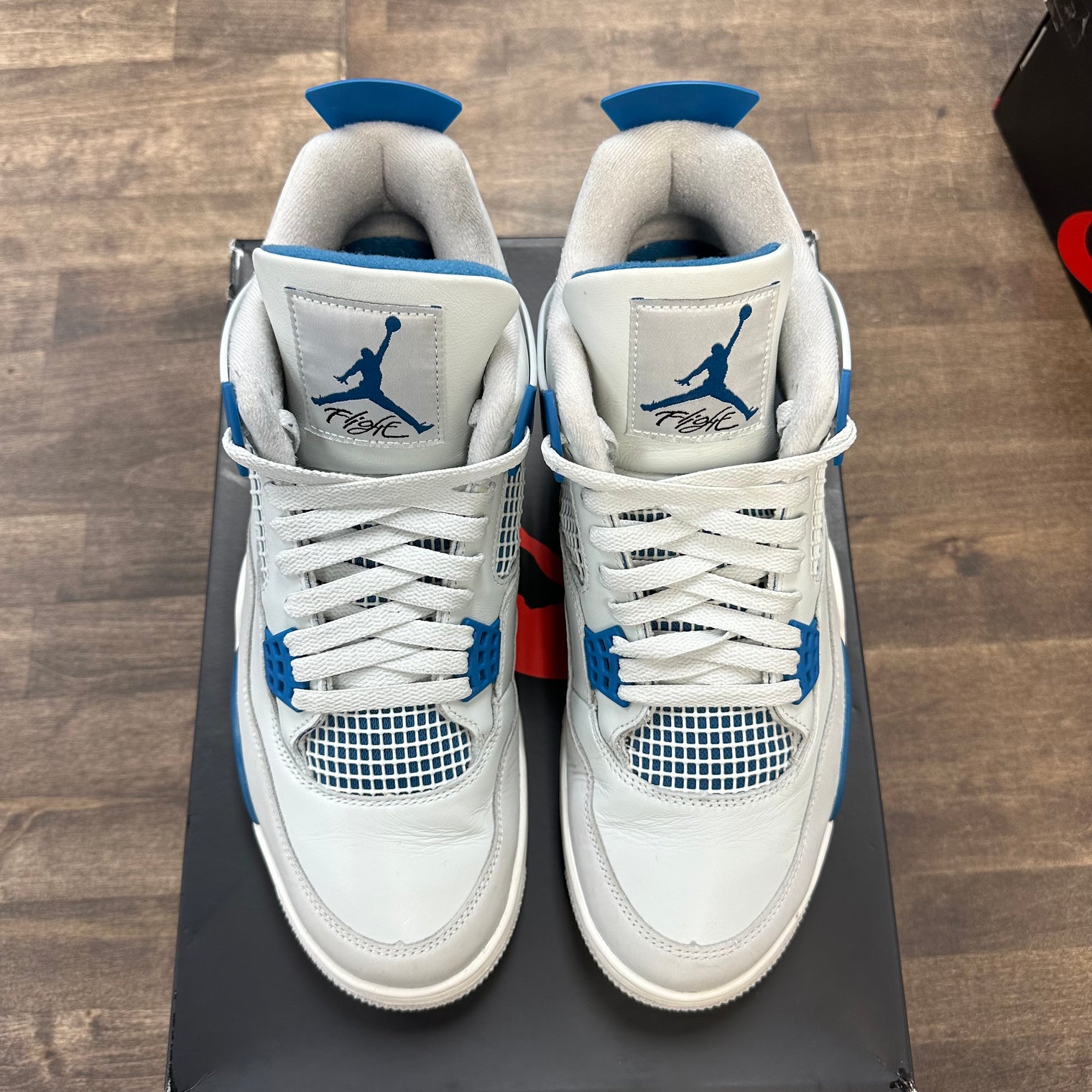 Military Blue Jordan 4 Retro (USED)