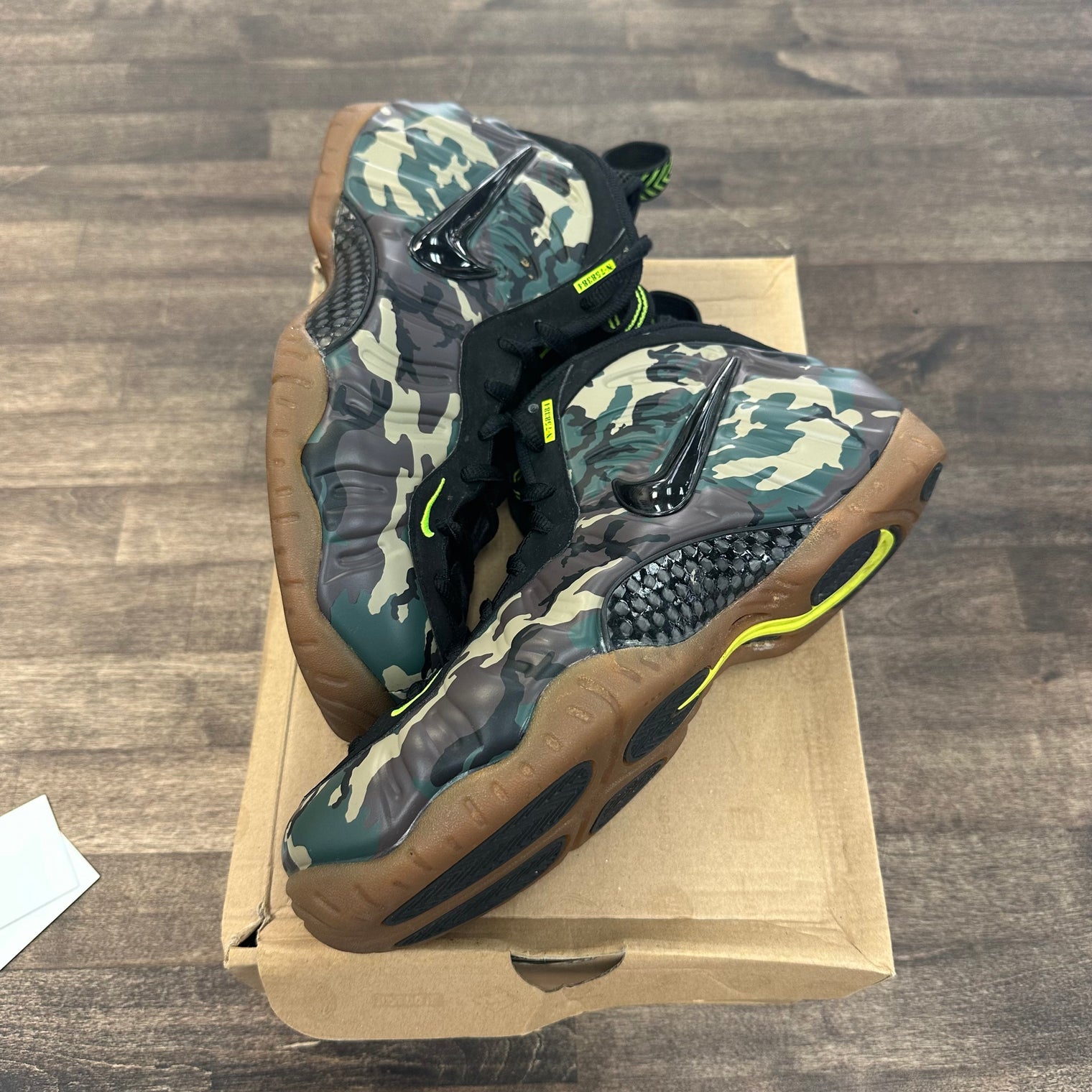 Army Camo Air Foamposite Pro (USED)