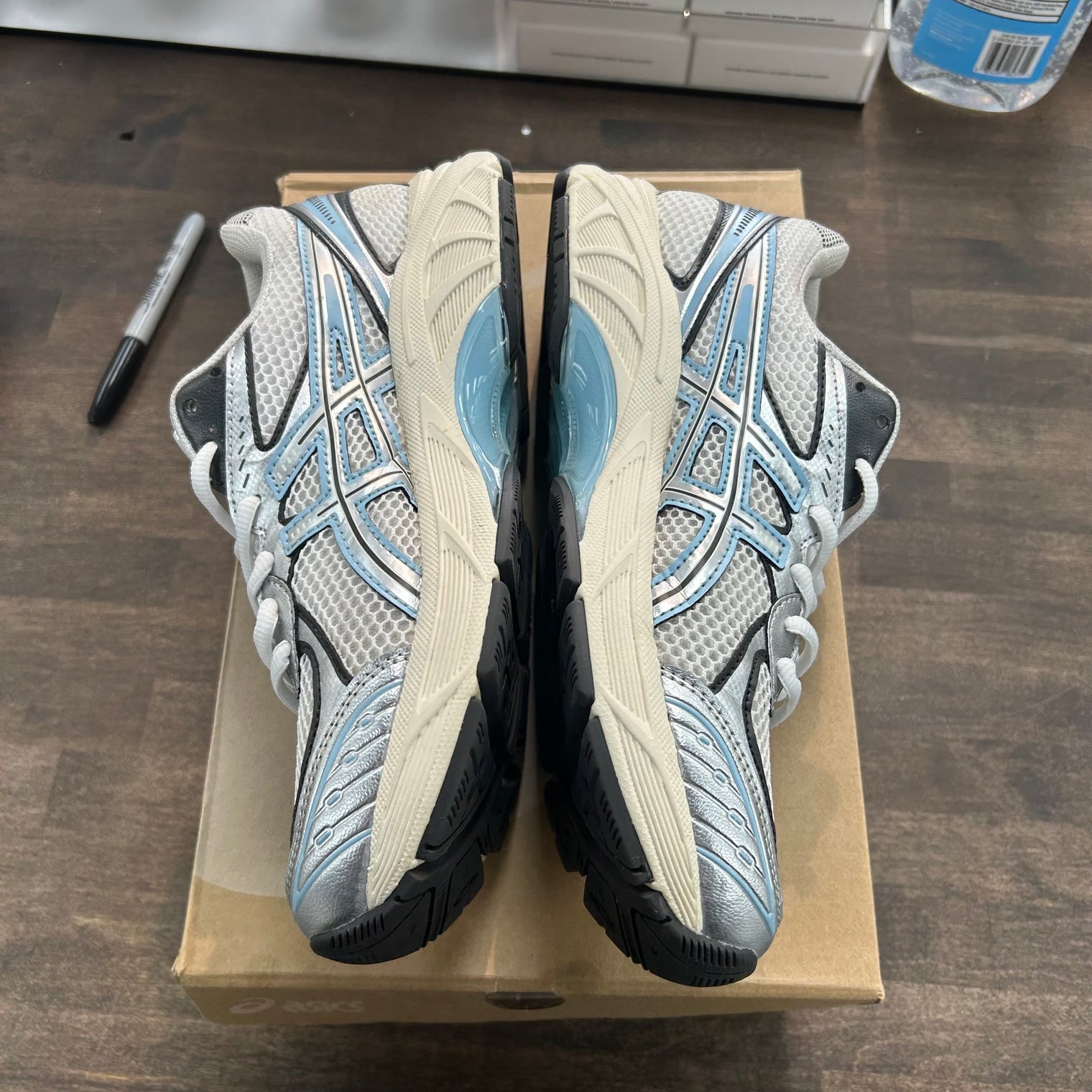 White Pure Silver ASICS GT-2160 (USED)