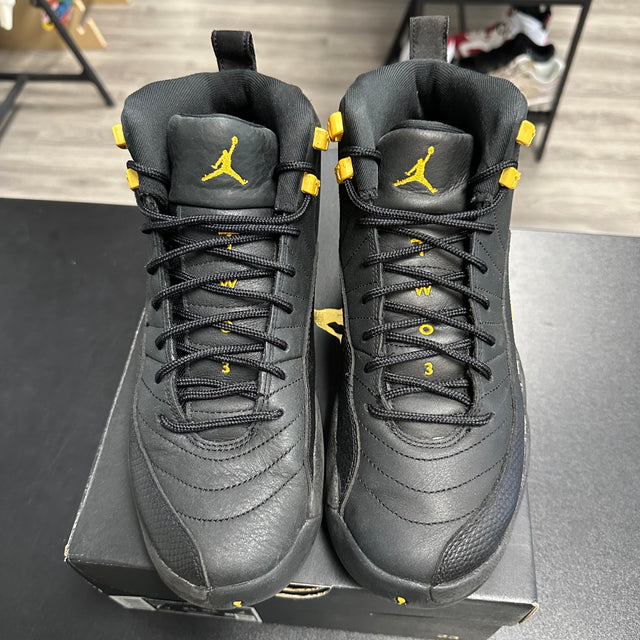 (GS) Black Taxi Jordan 12 Retro (USED)