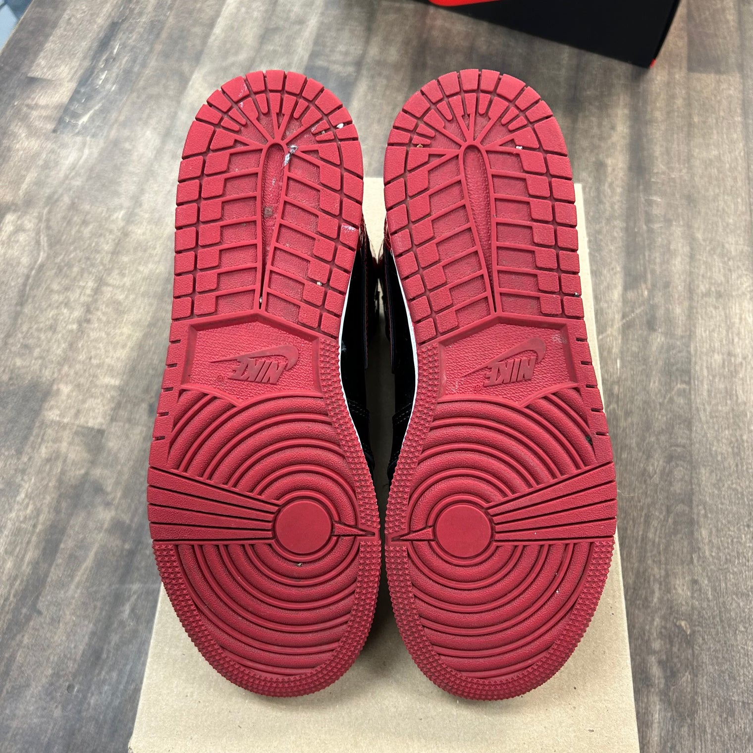 Patent Bred Jordan 1 High (GS) (USED, No Box)