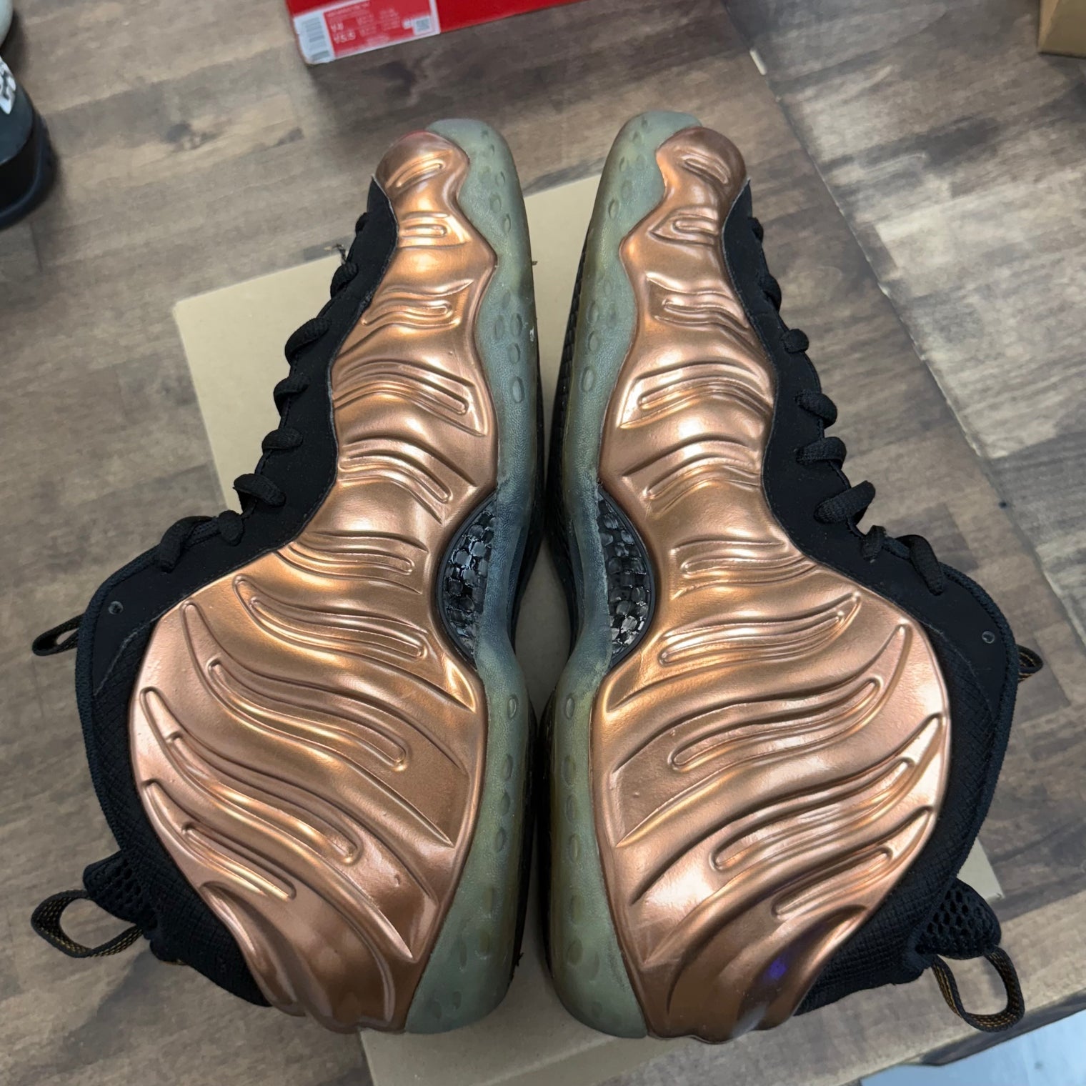 Copper Nike Foamposite (2017) (Used, No Box)