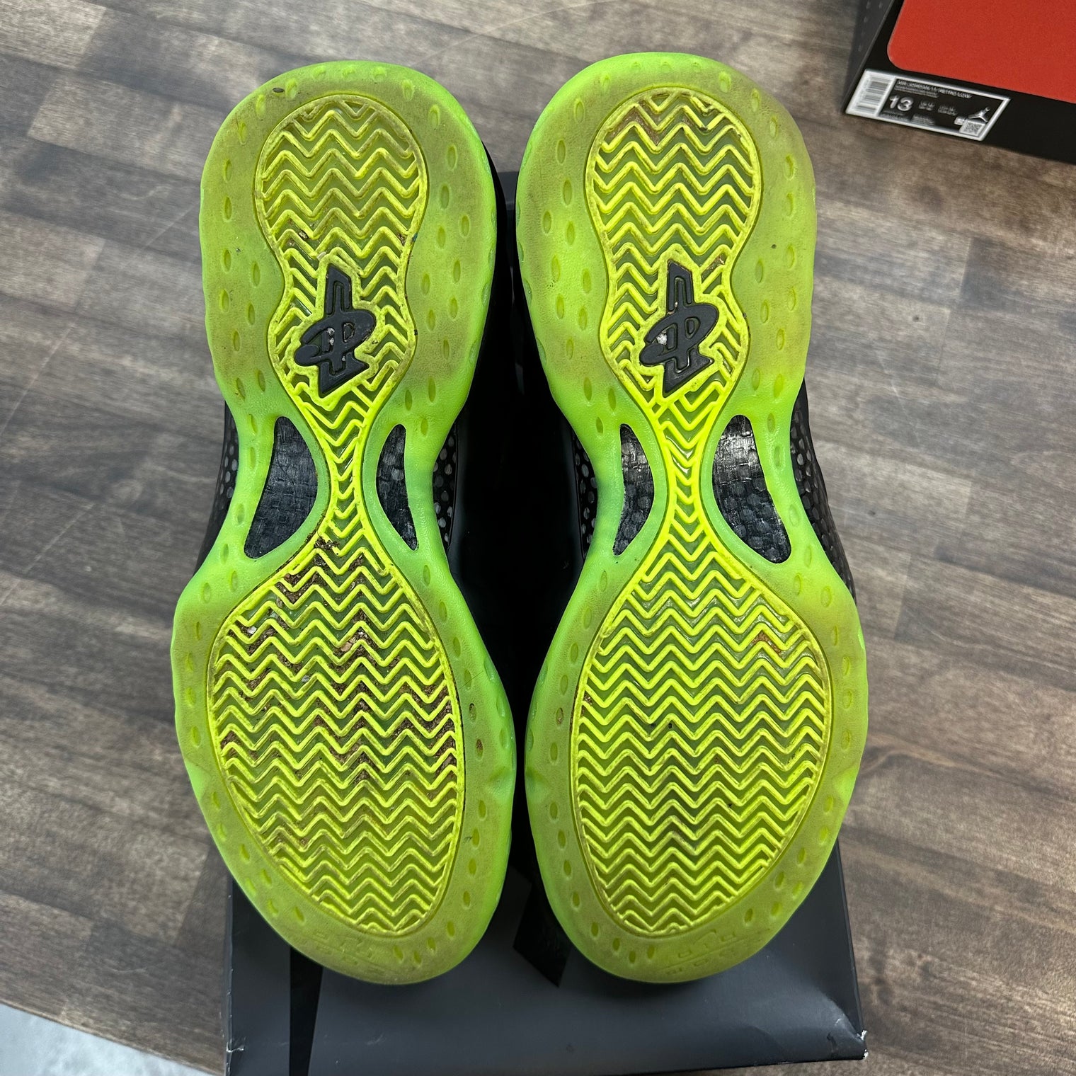 Black Volt Nike Air Foamposite One (USED)