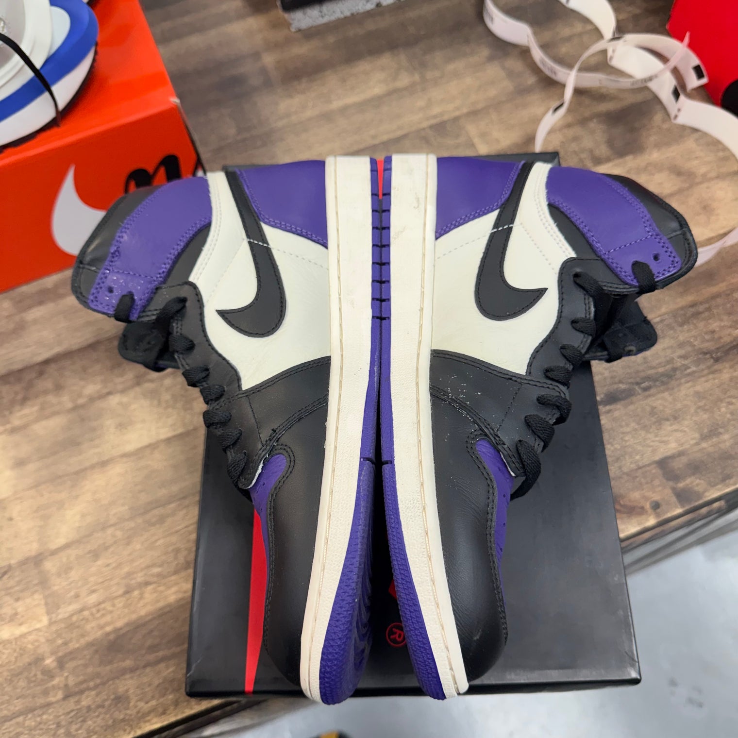 Court Purple Jordan 1 High Retro (USED)