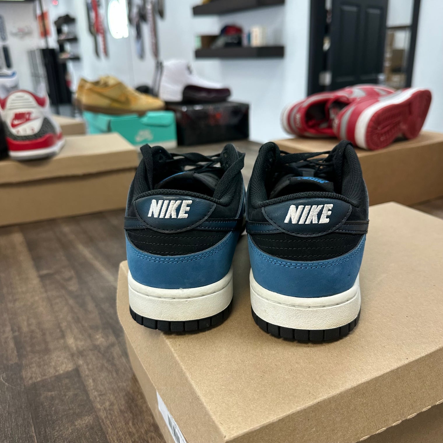Industrial Blue Dunk Low (Used, No Box)