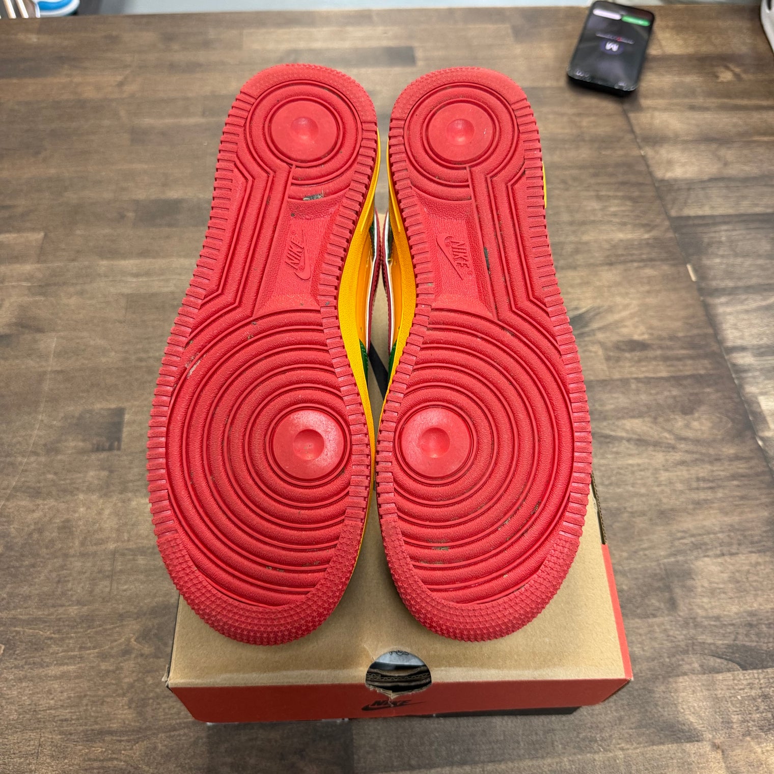 Lil Yachty Concrete Boys Lucky Green Air Force 1 Low (USED)