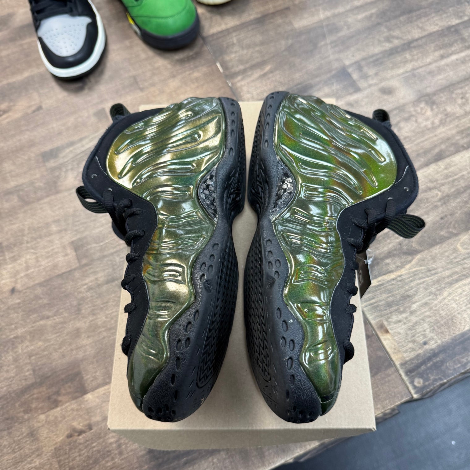 Legion Green Nike Air Foamposite One (USED, No Box)