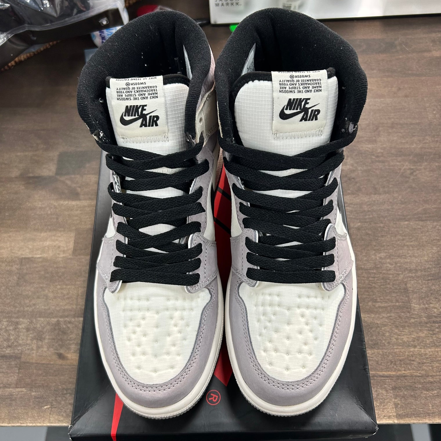 Gore-Tex Light Bone Jordan 1 High (USED, Replacement Box)