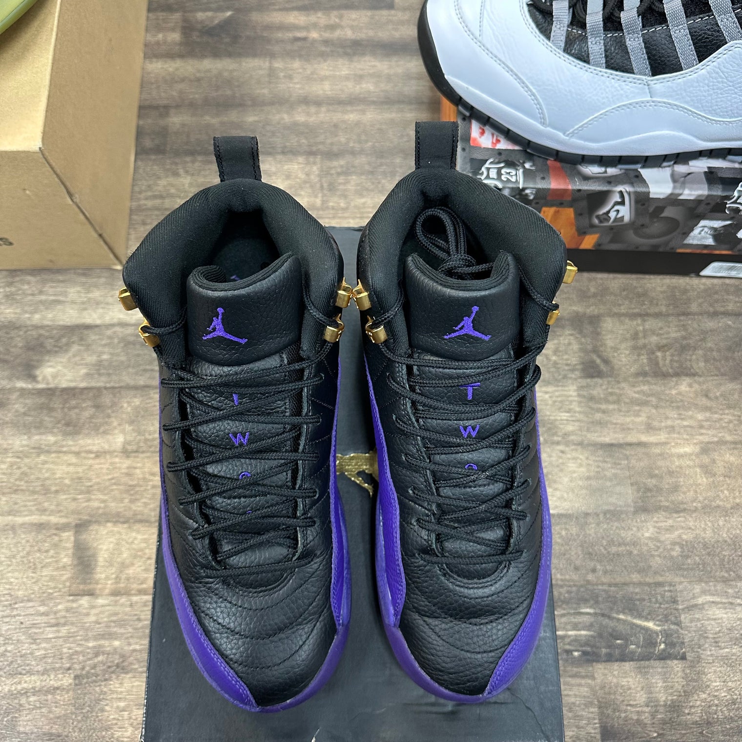 Jordan 12 Retro Field Purple (US 7Y) (USED)