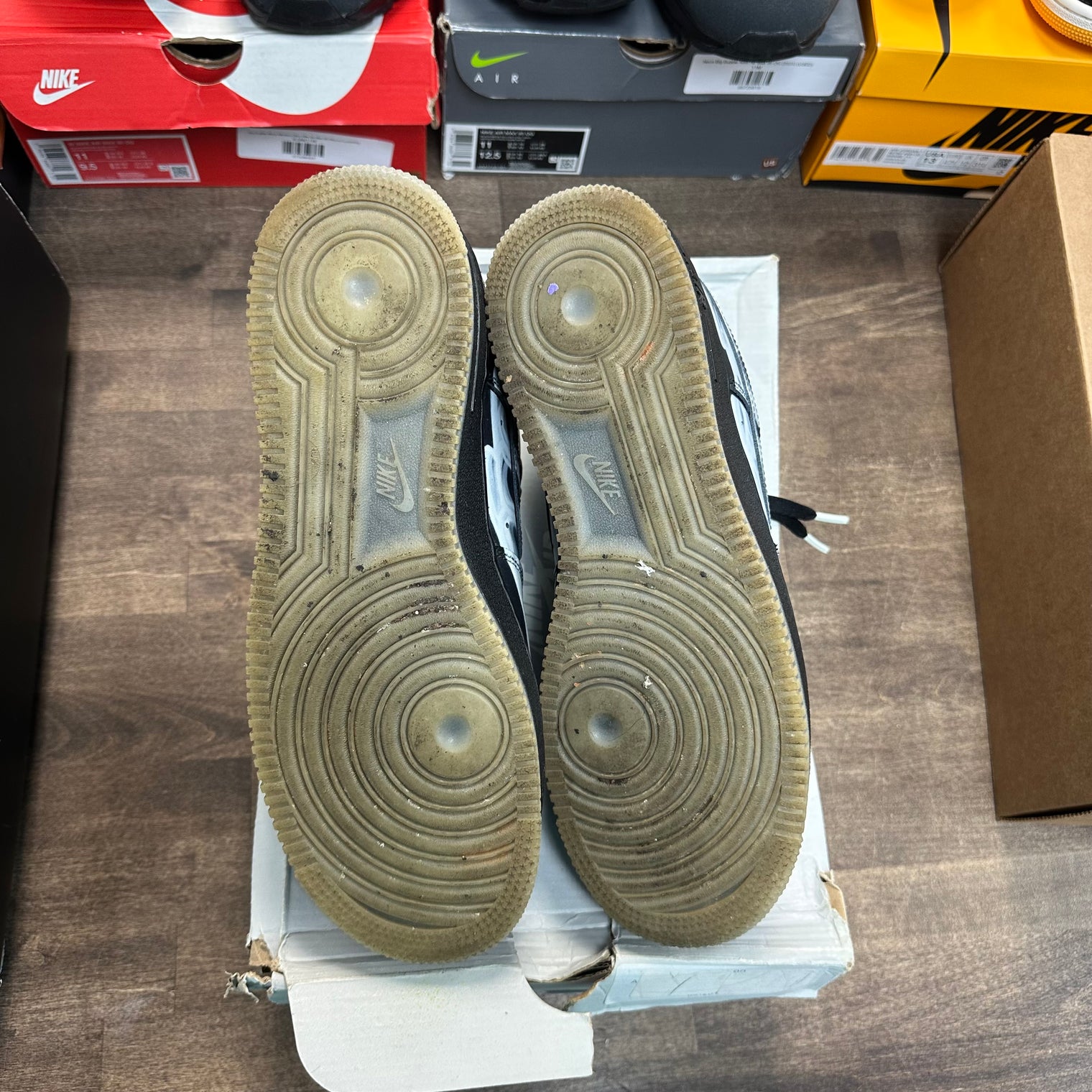 Black Skeleton Halloween Nike Air Force 1 Low (2019) (USED)