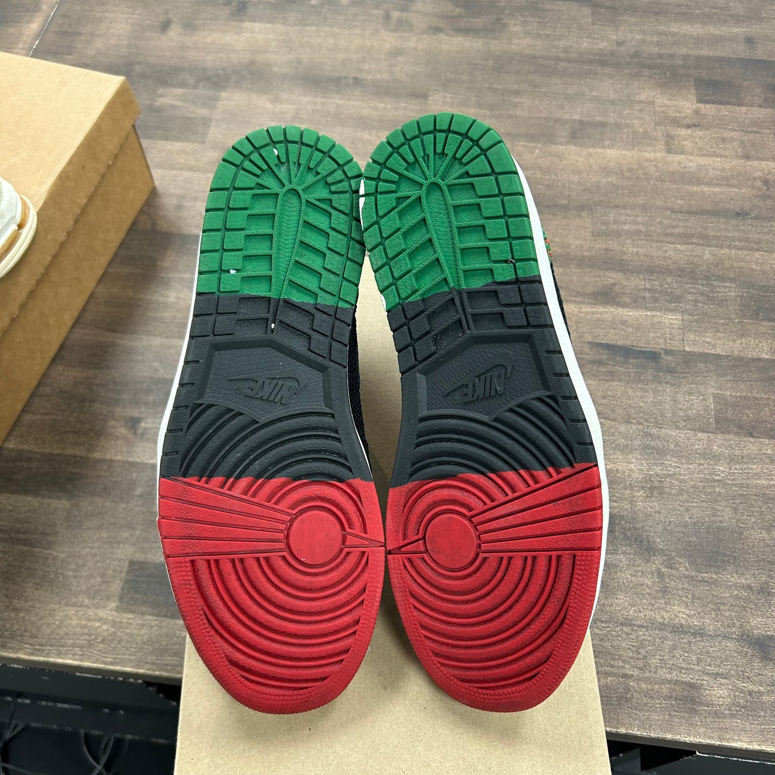 Black History Month Jordan 1 Retro High Flyknit (USED, No Box)