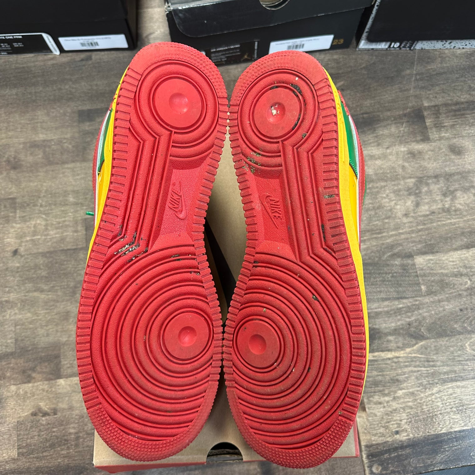 Lil Yatchy Concrete Boys Lucky Green Nike Air Force 1 Low (USED)